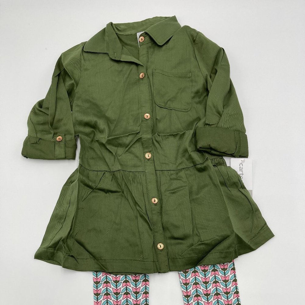 Carter's Girls 2-Piece Top & Legging Set